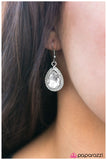 Roll Out The Red Carpet - White Earring