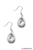 Roll Out The Red Carpet - White Earring