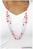 The Toast Of The Town - Orange Necklace - Box 5 - Orange