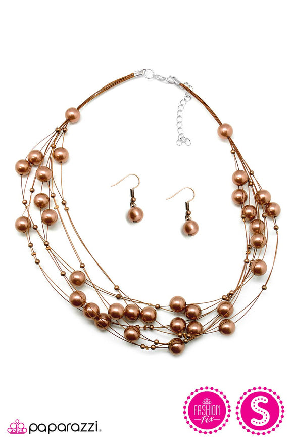 Pearl Armada - Copper Necklace - Box 3 - Copper