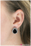 The Deluxe -  Black Post Earring - Box 2 - Black