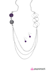 In Anticipation - Purple Necklace - Box 4 - Purple