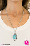 Skipping Stones - Blue Necklace - Box 4 - Blue