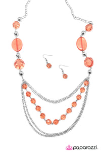 Keep Dreamin' - Orange Necklace - Box 6 - Orange