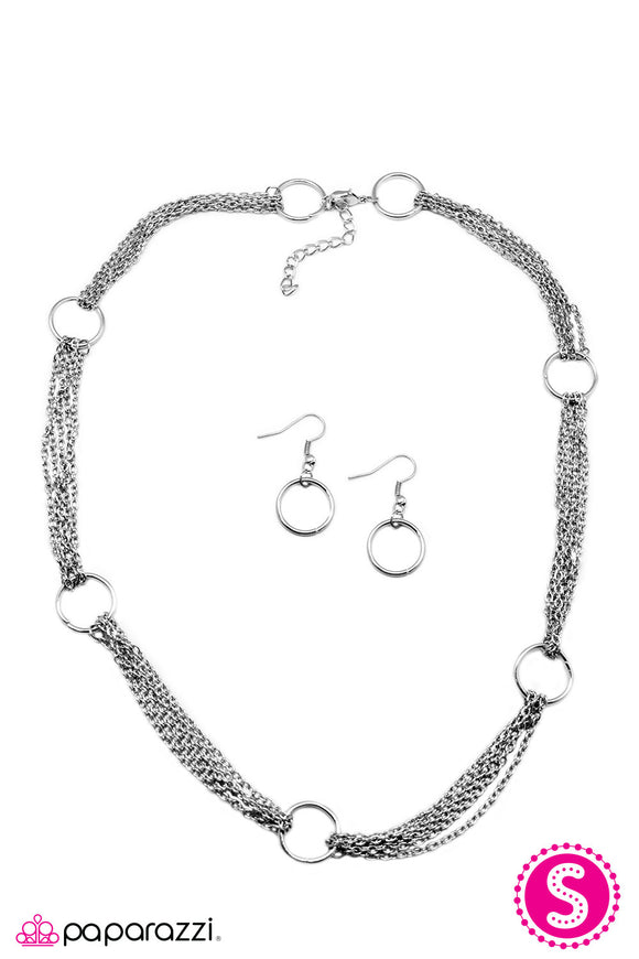 Chain Lightning - Silver Necklace - Box 17 - Silver