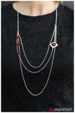 Put On Your Dancing Shoes - Red Necklace - Box 3 - Red