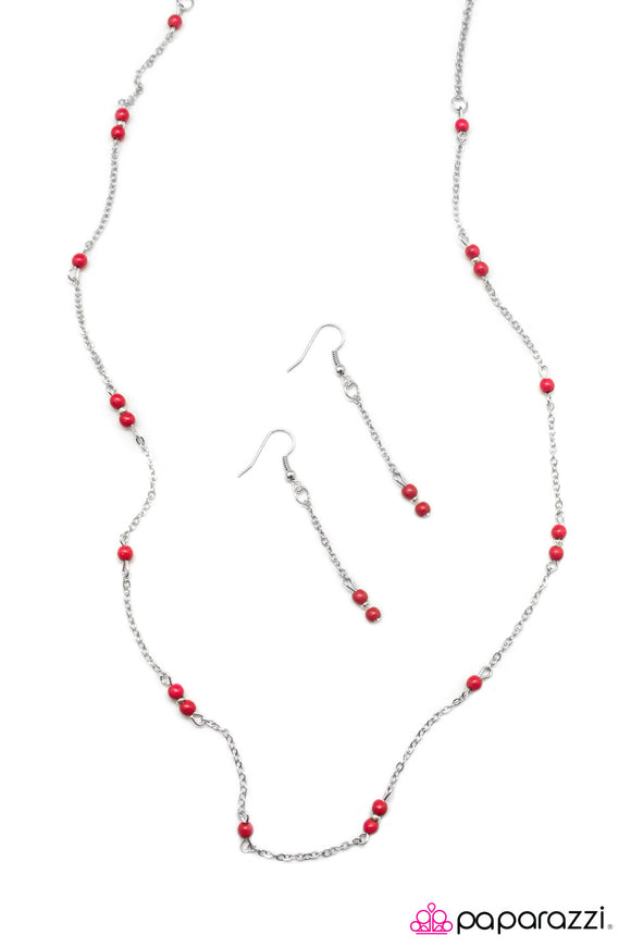 Desert Diablo - Red Necklace