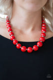 Everyday Eye Candy - Red Necklace - Box 4 - Red