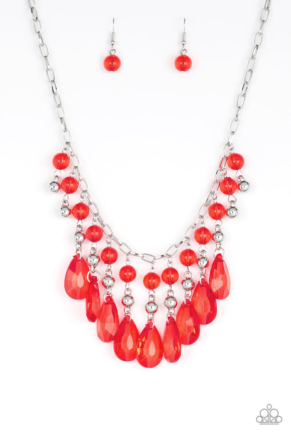 Beauty School Drop Out - Red Necklace - Box 3 - Red