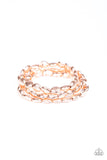 Basic Bliss - Rose Gold Stretch Bracelet - Stretch Gold Box