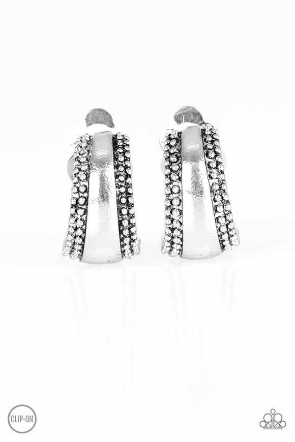 Bells Ringing - Silver Clip-On Earring - Box 1