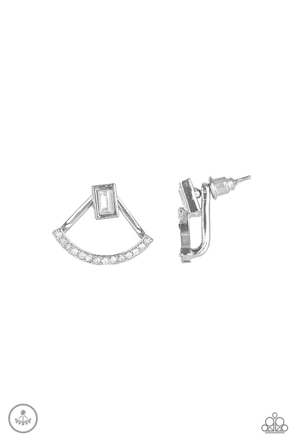 Delicate Arches - Silver Double-Sided Post Earrings - Box 1 - Double-Sided Post
