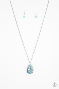 Gleaming Gardens - Blue Necklace - Box 3 - Blue