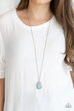 Gleaming Gardens - Blue Necklace - Box 3 - Blue