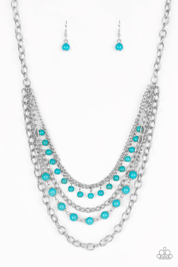 Ground Forces - Blue Necklace - Box 2 - Blue