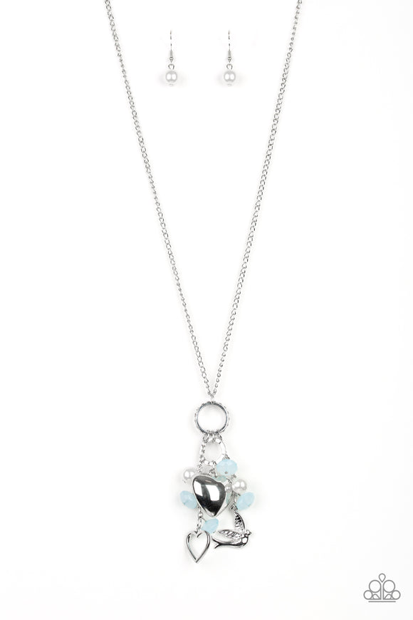 I Will Fly - Blue Necklace - Box 7 - Blue