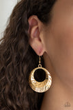 Savory Shimmer - Gold Earrings