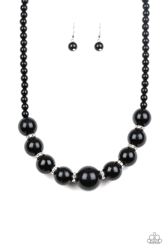 SoHo Socialite - Black Necklace - Box 5 - Black