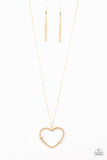 Straight From The Heart - Gold Necklace - Box 2 - Gold