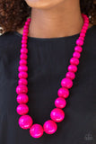 Effortlessly Everglades - Pink Necklace - Box 1 - Pink