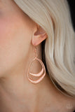 Follow The Beaten Path - Copper Earring