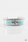 Hustlin' Heart - Blue Urban Bracelet