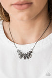 Over The Edge - Black Necklace - Box 2 - Black