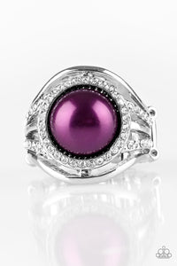 Pampered In Pearls - Purple Ring - Box 6