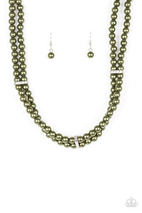 Put On Your Party Dress - Green Necklace - Box 3 - Green