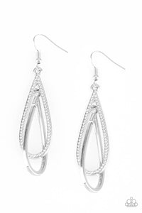 Spotlight Splendor - White Earring