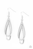 Spotlight Splendor - White Earring