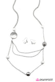 Ripple Of Excitement - White Necklace - Box 10 - White