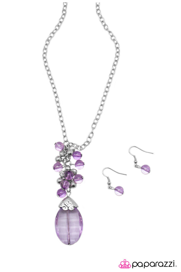 The Sorcerers Stone - Purple Necklace - Box 3 - Purple