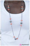 The Rocker - Orange Necklace - Box 4 - Orange