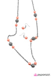 The Rocker - Orange Necklace - Box 4 - Orange