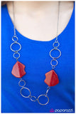 Aint No Mountian High Enough - Red Necklace - Box 7 - Red