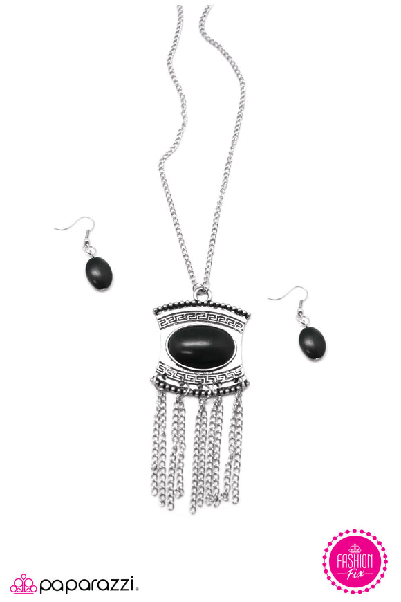 The Empress - Black Necklace - Box 10 - Black