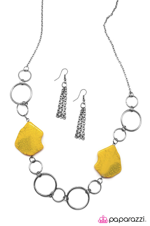 Ain't No Mountain High Enough - Yellow Necklace - Box 3 - Yellow