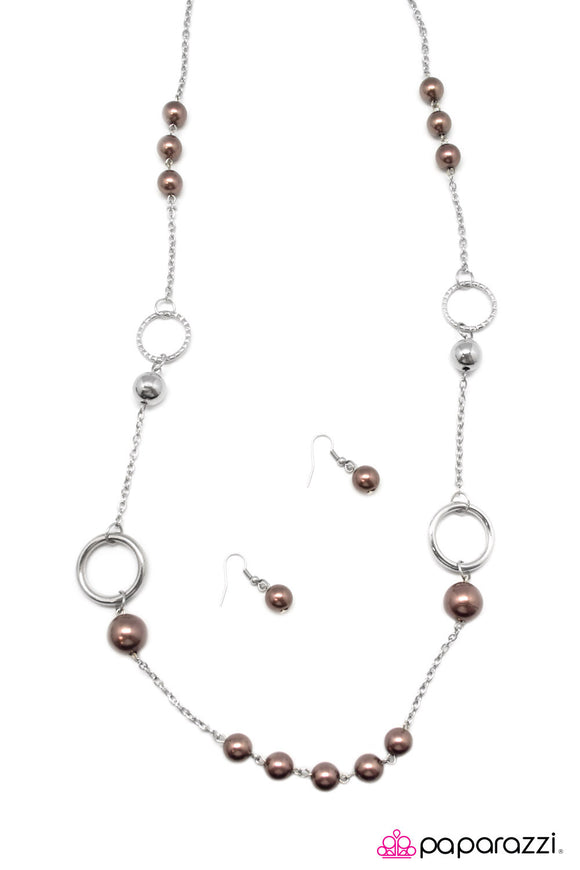 Aways In Season - Brown Necklace - Box 4 - Brown