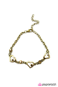 My Heart Will Go On - Brass Bracelet