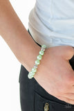 Rosy Radiance - Green Bracelet