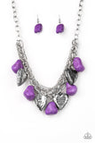 Change of Heart - Purple Necklace - Box 5 - Purple