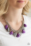 Change of Heart - Purple Necklace - Box 5 - Purple