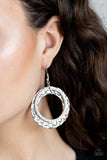 Cinematic Shimmer - White Earring