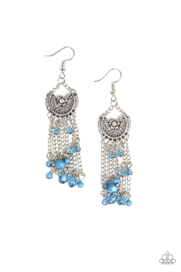 Daisy Daydream - Blue Earrings