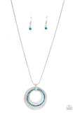 Gather Around Gorgeous - Blue Necklace - Box 6 - Blue