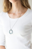 Gather Around Gorgeous - Blue Necklace - Box 6 - Blue