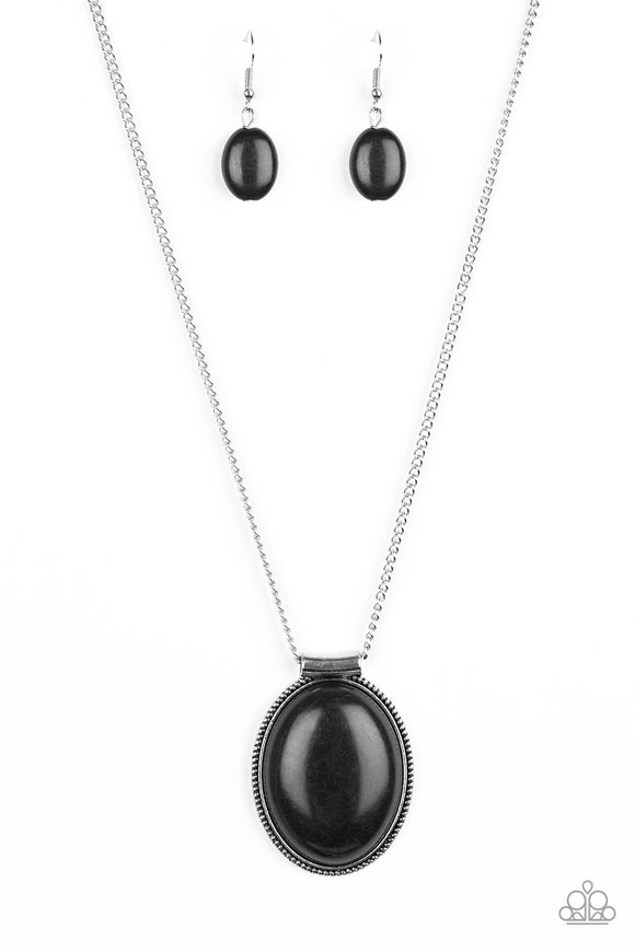 Southwest Showdown - Black Necklace - Box 13 - Black