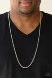 The Go-To Guy - Silver Necklace - Men's Line