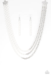 Turn Up The Volume - White Necklace - Box 5 - White